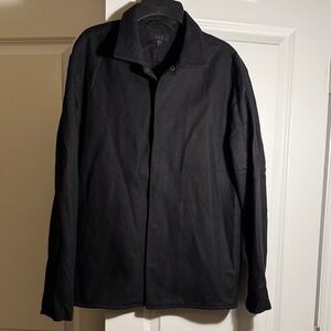 COS Midnight Black Long Sleeve Shirt